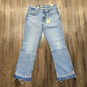 Levis Premium Middy Ankle Bootcut Mid Rise Women's Jeans Size 27x29 RT$108